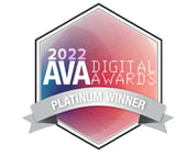 2022 AVA Digital Awards platinum winner
