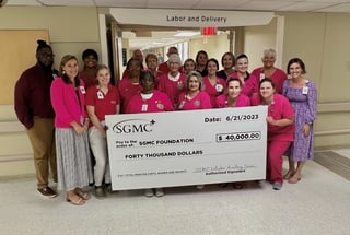 SGMC Presenting a Check
