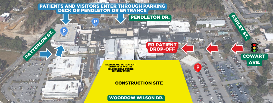 Hospital Expansion Patient Parking Guide (4)