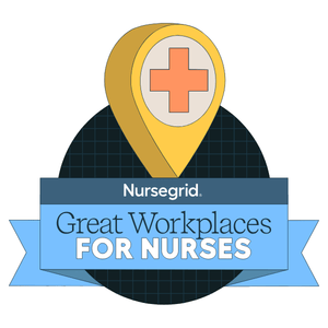 Nursegrid Great Workplace for Nurses badge