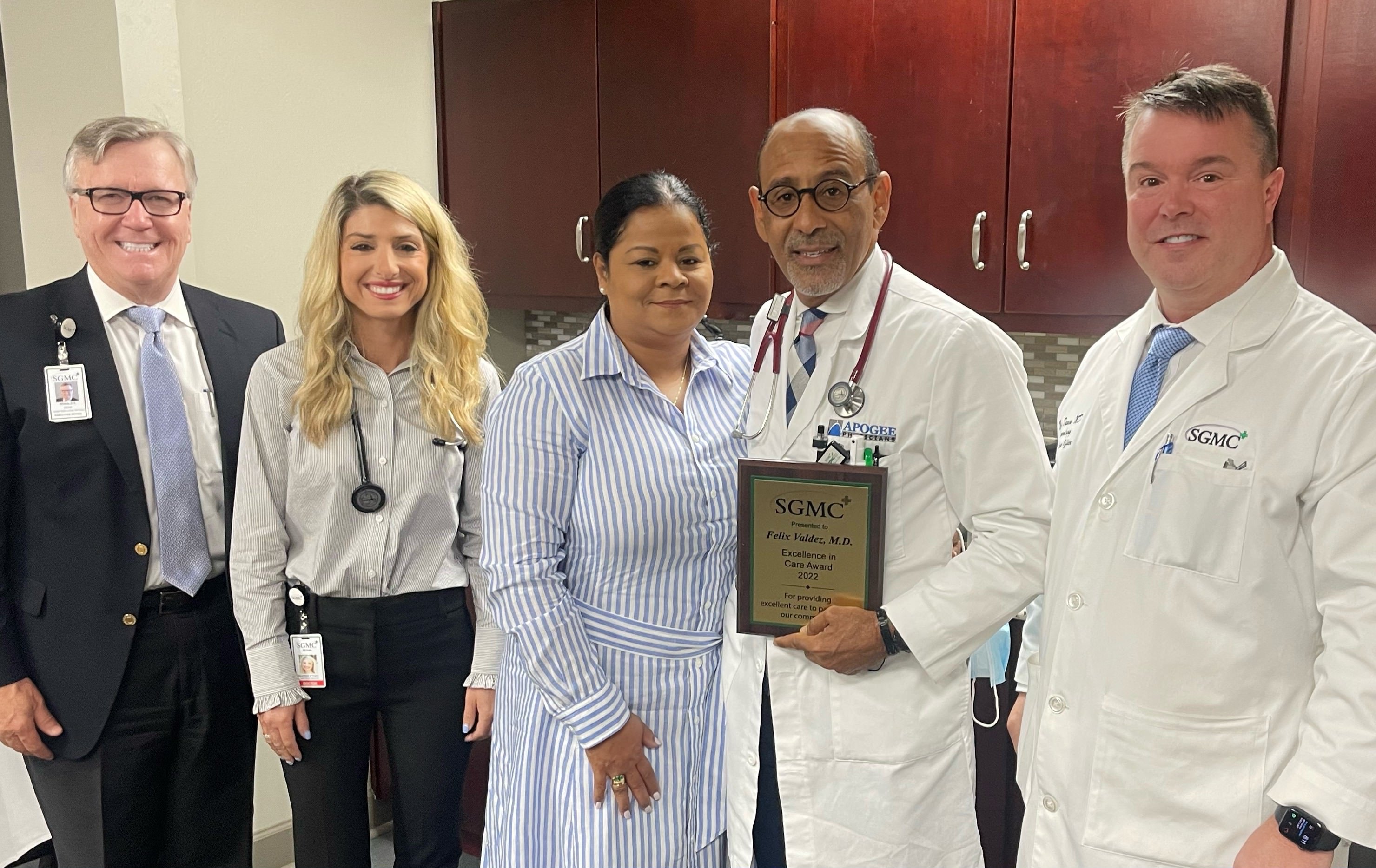 Dr. Felix Valdez Excellence in Care Award